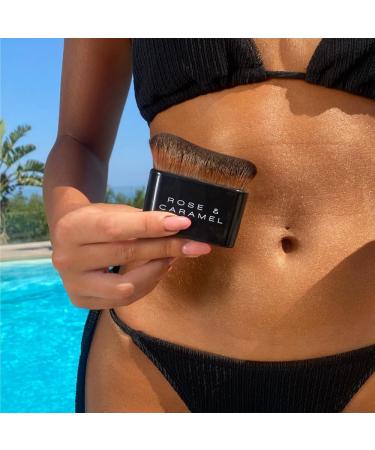 Self Tanning Accesories Kit 4 Piece Fake Tanning Accesories Kit Deluxe Tanning Mitt Back Tanner Kabuki Brush & Exfoliating Glove. - Buy Online on GoSupps.com
