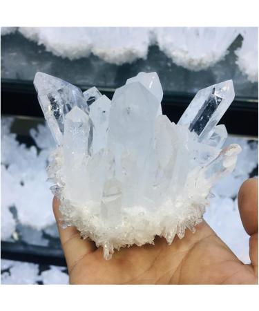 400-500g Natural Clear Quartz Crystal Cluster Minerals for Reiki Stone Home Furnishing ZJGIDTEM - Buy Online on GoSupps.com