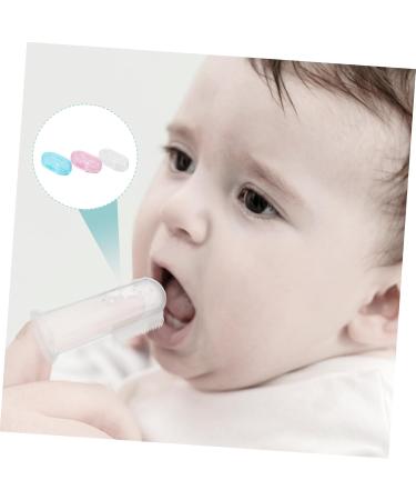Minkissy Silicone Milk Toothbrush Set for Newborns | Baby Oral Care & Finger Brushes | Childrens Manual Toothbrushes - Buy Online on GoSupps.com