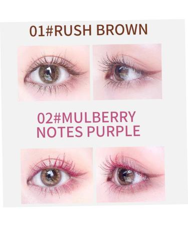 Beatifufu 6pcs Colored Mascara Eyelash Mascara Silver Wigs for Women Makeup Tool Women Mascara Abs - Buy Online on GoSupps.com