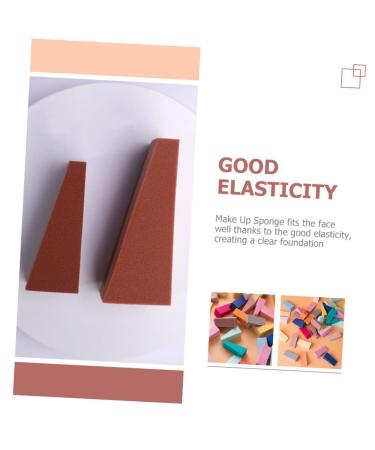 FRCOLOR 250 Pcs Triangle Makeup Sponge - Skin-Friendly Cosmetic Puffs for Flawless Makeup | Beauty Sponge Tools for Women - Buy Online on GoSupps.com