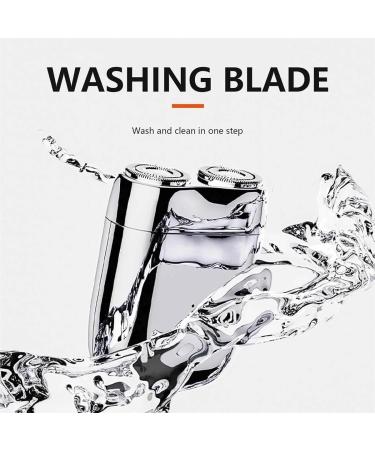 Mini Magnetic Automatic Electric Shaver Portable Waterproof Mini Cordless Men S Electric Shaver Usb Rechargeable Waterproof Shaver Electric Beard Trimmer (Silver) - Buy Online on GoSupps.com