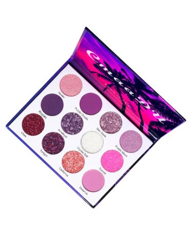 VINTORKY 1 Box Eyeshadow Palette Matte Eyeshadow Woman Eyeshadow Pallet Eyeshadow Powder Colorful Plastic