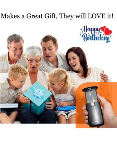 EasY Magnifier 3X Pocket Magnifying Glass with LED Light - Perfect for Reading Fine Print, Seniors, and Close Work - Buy Online on GoSupps.com