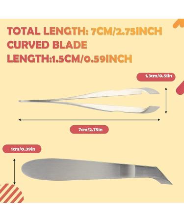 ONNPNN 2-Piece Stainless Steel Cuticle Cutter Set - Professional Cuticle Remover Tools for Manicure & Pedicure - Buy Online on GoSupps.com
