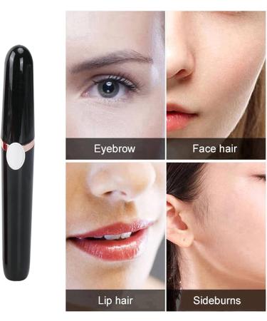 UNbit Eyebrow Trimmer Profissional Electric Eyebrow Trimmer Women Mini Epilator Instant Painless Face Brows Hair Remover Shaver Portable Razors Trimmer (Color : Bianco) - Buy Online on GoSupps.com