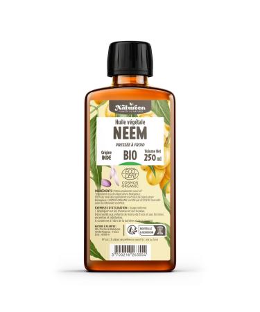 Plan te au Naturel Organic Neem Oil 250ml - Cosmos Organic - Natureen | Plan te au Naturel - 100% Pure and Natural - Face Body Scalp