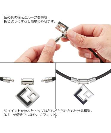 Buy TAO Necklace Aura Black 43cm - Premium Japan Import | International Shipping Available - Buy Online on GoSupps.com