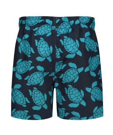 RIPT Performance Boys Swim Trunks - Navy/Turquoise Essentials Shorts for Ages 9-10 - Buy Online on GoSupps.com