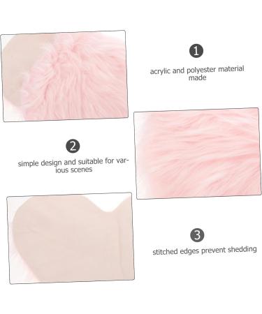 minkissy Carpet Rug Tools Nail Props Photography Background for Jewellery Photo Backdrop for Jewellery Photo Props Background Photo Tool Picture Fluffy Cushion Acrylic Long Decorate - Buy Online on GoSupps.com