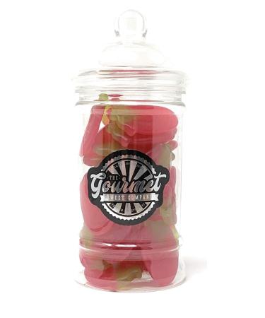 Giant Strawberries Victorian Gift Jar by The Gourmet Sweet Company - Buy Online on GoSupps.com