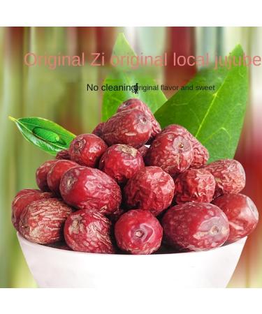 Zercumm First Class Gray Jujube 500G Uncleaned with Soil Large Red Jujube Bulk Meat Thick Sweet Dried Gray Jujube - Buy Online on GoSupps.com