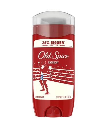 Old Spice Deodorant Knockout Scent 3.8 oz (Pack of 3)