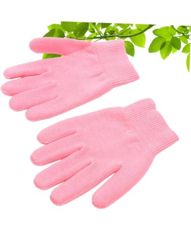 Healeved 2 Pairs Beauty Care Gloves Gauntlet Grooming Gloves Hand Softening Gloves Cracked Hands Gloves Spa Natural Gloves Dry Skin Gloves White Gel Mittens Gelt Essential Oil Pink - Buy Online on GoSupps.com