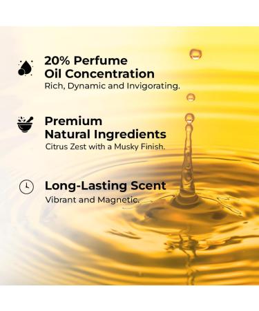 Moody Premium Citrus Musk Perfume for Men | Eau De Parfum | Long Lasting Scent Upto 8 Hours | Luxurious EDP Fragrance with 20% Perfume Oil 100ml - Buy Online on GoSupps.com