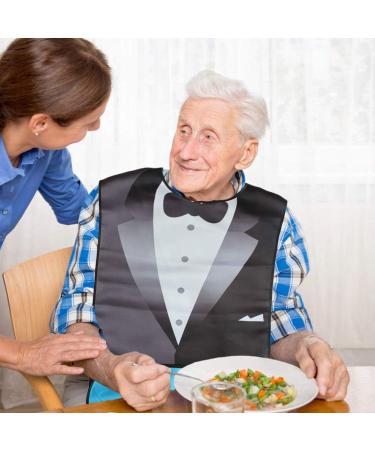 Funny Adult Bibs for Men | Waterproof Bandana Bibs for Eating | Ideal Gifts for Elderly - 1 pc - Buy Online on GoSupps.com