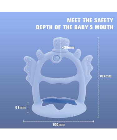 Tinabless 3-Pack Anti-Drop Baby Wrist Teether Set for 0-12 Months | BPA-Free Silicone Teething Toys in Blue, Orange, Green - Buy Online on GoSupps.com