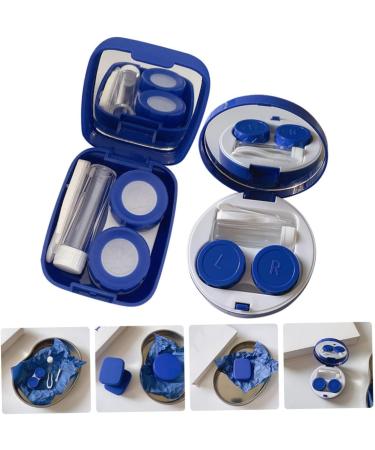 Buy HomsfoU Colored Contact Lenses Carrying Bag | Eye Color Contacts Travel Set with Mini Mirror & Case | Perfect for International Shipping - Buy Online on GoSupps.com