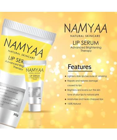 Organic Care Namyaa Natural Lip Serum/Balm/Lightener/Moisturizer For Lip Lightening/Brightening/Toning/Moisturizing 30 g - Buy Online on GoSupps.com
