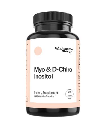 Wholesome Story Myo-Inositol & D-Chiro Inositol Blend - 120 Capsules