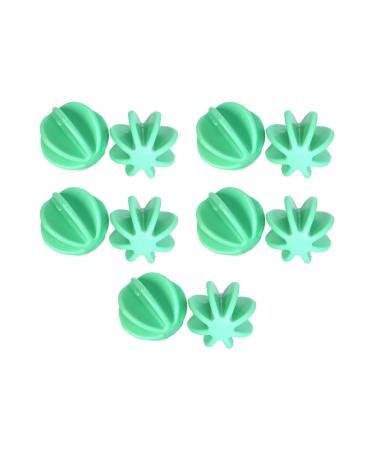 10x Bouteille de secoueur de prot ines avec Boule de secoueur pour remuer soigneusement Chaque Ajouter des prot ines de secoueur de Boule d'agitation en Plastique PP Vert