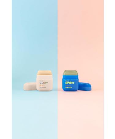 Sensilis - Sport Stick SPF50 Stick de Protection Solaire Prot ge la Peau des Rayons UVB et UVA Pr vient le Vieillissement Fini Invisible Application Pr cise Tous Types de Peaux - 10 g - Buy Online on GoSupps.com