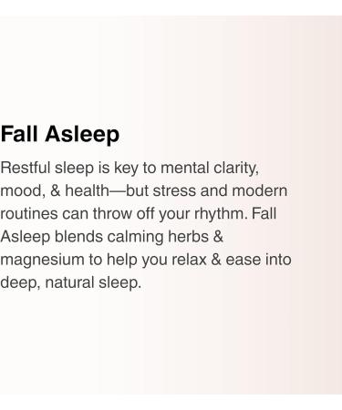 Utzy Naturals Fall Asleep | Natural Herbal Sleep Aid with Valerian Passionflower Skullcap & Lemonbalm | 60 Capsules - Buy Online on GoSupps.com