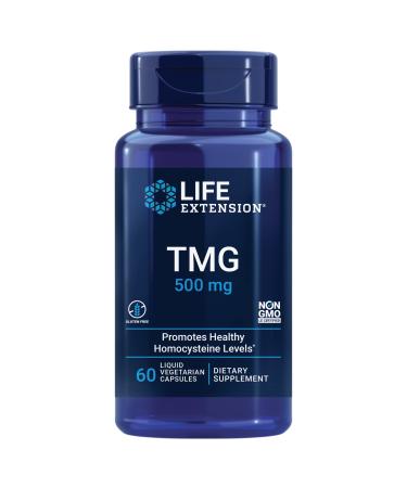 Life Extension TMG 500 mg 60 Liquid Vegetarian Capsules