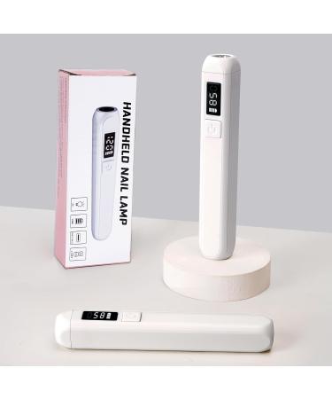 Buy Wisdompark Handheld UV Nail Lamp - Portable LED Mini UV Light for Gel Nails & DIY Manicure Tools - Buy Online on GoSupps.com