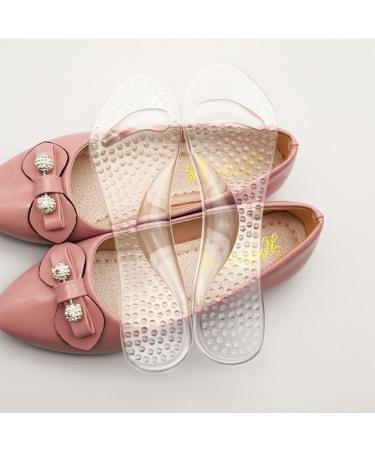 High Heel Gel Cushion Pads - 3/4 Inserts for Women | Pain Relief & Support for Flat Soles - Buy Online on GoSupps.com