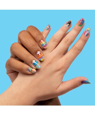 ORLY x Lisa Frank Gel Nail Wraps | Kitten Bubbles Design - Buy Online on GoSupps.com