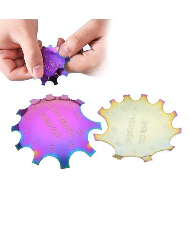 French Cutter Nails Nail Art Template Stainless Steel Easy French Smille Cutting Cutting Manicure Tool