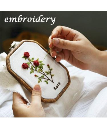 MWELLEWM 4 Pcs Set Embroidery Hoops - Reusable Hoop Rings for Cross Stitch and Sewing - Home Decor Craft Supplies - Buy Online on GoSupps.com