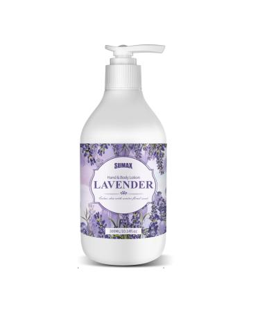 lavender body butter for hands and body, lavender moisturizing lotion for women, light body cream for skin care with shea butter and vitamin e to soothe and