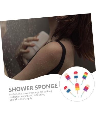 Buy Gatuida 12 Pcs Bath Flower Balls - Exfoliating Sponge & Pouf for Kids | Body & Back Shower Scrubber - Buy Online on GoSupps.com