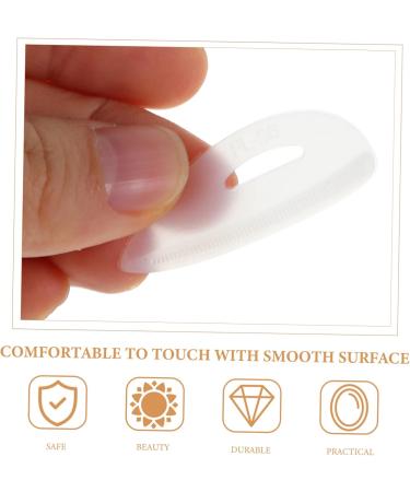 SOESFOUFU 10 Pairs Eyelash Pad Eyelashes Mats Lash Perm Lash Lifting Shield Pads Lash Tools Lash Lift Pad Eyelashes Pads Washers Eyelash Pads Silica Gel Ironing Mat White Curly - Buy Online on GoSupps.com