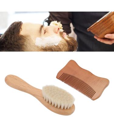 Newborn Baby Hair Brush  Gift Close to Skin Wooden Baby Hair Brush and Comb Set for House - Buy Online on GoSupps.com
