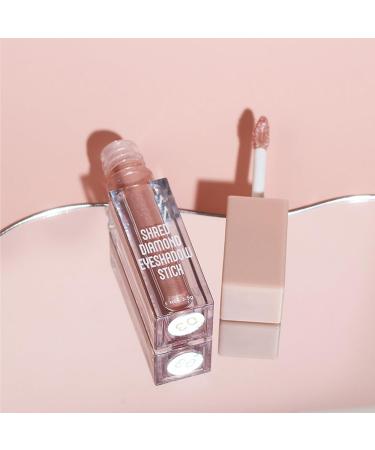 4 Colors Liquid Glitter Eyeshadow Highlighter Highlighting Glitter Liquid Eyeshadow Highlighter & Shimmer for Eyes/Face/Highlighter Sparkling Eye Makeup for Shimmering Galaxy Looks (04#Dark Pink) - Buy Online on GoSupps.com