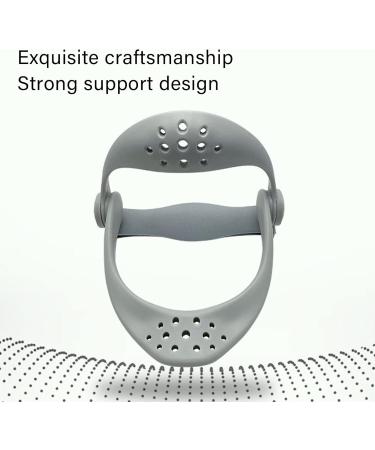 Tyenaza Neck Brace Neck Support Posture Corrector Neck Brace 360 Degree Adjustable Cervical Traction Device for Pain Pressure Relieve Grey - Buy Online on GoSupps.com