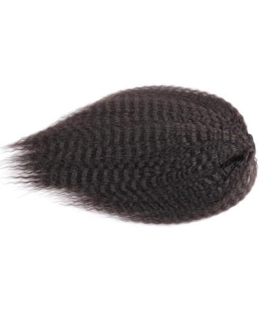 Ponytail Extension Hair High Puff Afro Hairpiece Fake Synthetic Drawstring Ponytail Elastic Hair Extension For Women Kinky Curly Ponytail Synthetic Ponytail Hair Extension(Black 30inches) 30inches Black - Buy Online on GoSupps.com