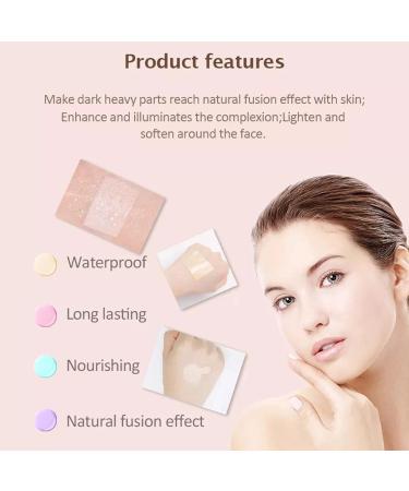Sweet Mint Tri-color Concealer Palette - Covers Acne Marks & Dark Circles - 3 in 1 Face Foundation Cream - Waterproof - Buy Online on GoSupps.com