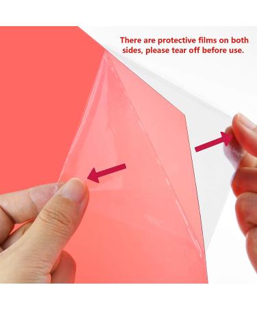 Lystaii 9pcs Gel Light Filter Color Correction Colored Overlays - 11.7x8.3 Inches - Film, Video, Photo, Stage - Multicolor - Buy Online on GoSupps.com