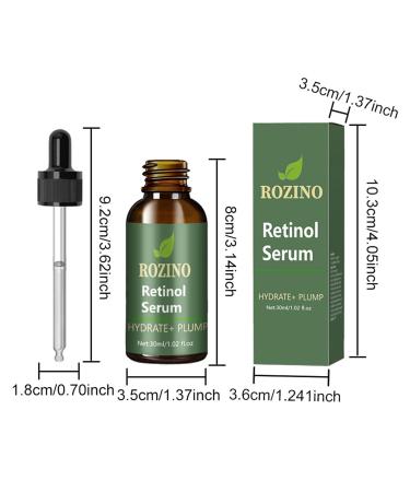 Buy Retinol Serum for Face - Anti-Aging Plumping Tightening & Wrinkle-Smoothing - 30ml International Shipping - Buy Online on GoSupps.com