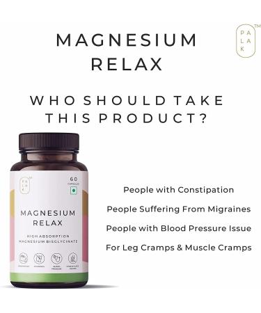 Fett New Magnesium Relax Supplement | Magnesium Bisglycinate, Oxide & Vitamin B6 | 60 Capsules - Buy Online on GoSupps.com