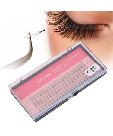 False Eyelashes Extension 60pcs | 3D Imitated Mink | Easy Application | Exquisite Craft | Perfect for Any Occasion (10mm - Buy Online on GoSupps.com