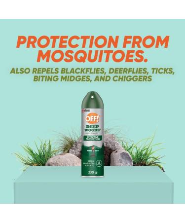 OFF! Deep Woods Insect and Mosquito Repellent Bug Spray for Camping Bug Repellent Safe for Clothing 255 g (Packaging May Vary) Mosquito Repellent 255g - Buy Online on GoSupps.com