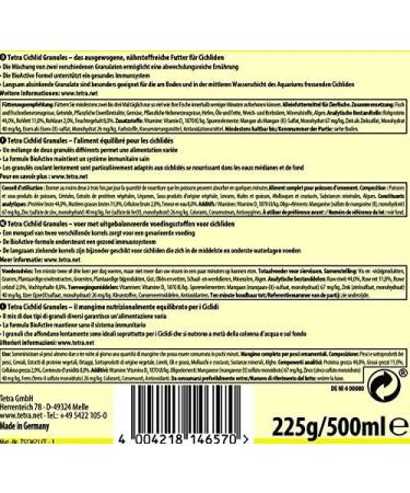 Tetra Cichlid Granules - Premium Food for Medium-Sized Cichlids (500 ml) - International Shipping Available - Buy Online on GoSupps.com