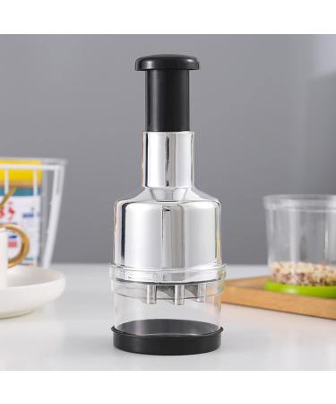 Multifunctional Hand Pressing Onion Chopper Household Peeling and Electroplating Garlic Chopper Kitchen Garlic Masher