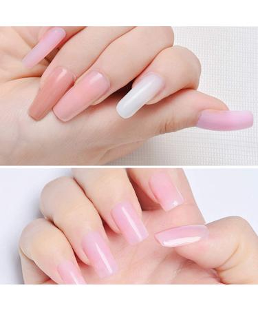 Nail Extension Set Quick Building Poly Builder UV Gel Set with Slip Solution Nail Dryer Nail File - Buy Online on GoSupps.com