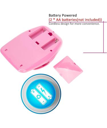 Portable Nail Dryer | Cooling Fan Nail Polish Quick Dryer - Pink | For Household and Salon - Buy Online on GoSupps.com